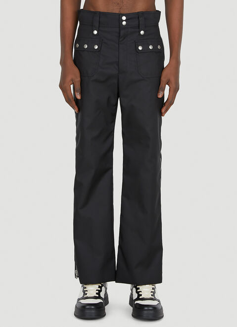 Gucci Side Zip Pants Black guc0151026