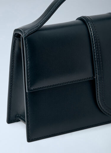 LN-CC® - Jacquemus: Le Grand Bambino Handbag - Black Jacquemus Le Grand Bambino Handbag Black jac0266056