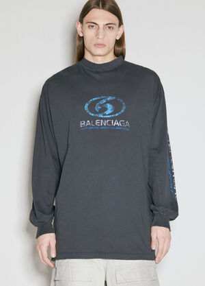 Jil Sander Surfer Long Sleeve T-Shirt White jil0155008