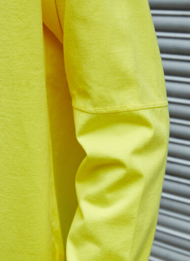Massimo Osti Studio 徽标长袖 T 恤 黄色 mao0158026