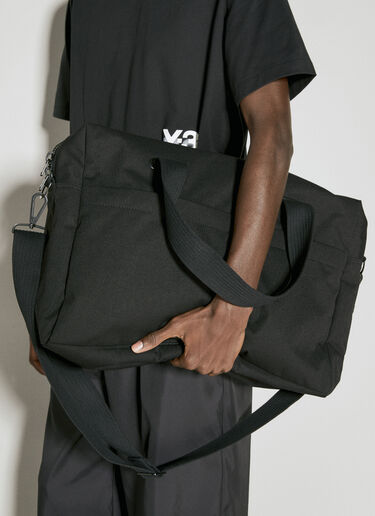 Y-3 Logo Embroidery Holdall Black yyy0356025