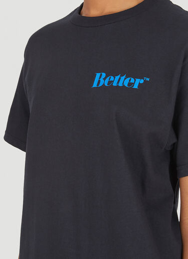 Better Gift Shop Better World 티셔츠 블랙 bfs0346001
