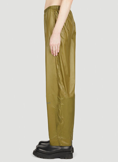 GANNI Shell Track Pants Khaki gan0252022