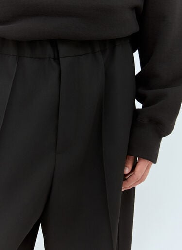 Elasticated Wool Pants Jil Sander Elasticated Wool Pants Black jil0158005