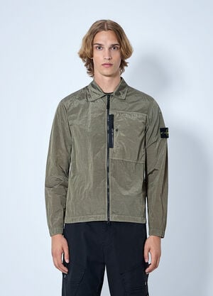 Stone Island Technical Nylon Jacket Green sto0165041