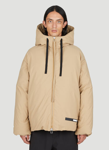 OAMC Lithium Hooded Padded Coat Beige oam0154002