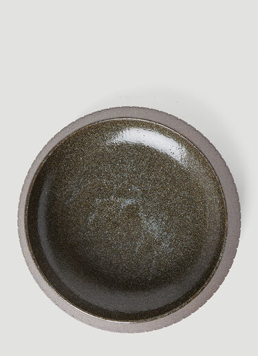 Marloe Marloe 라이 작은 반점 넓은 그릇 브라운 rlo0353003