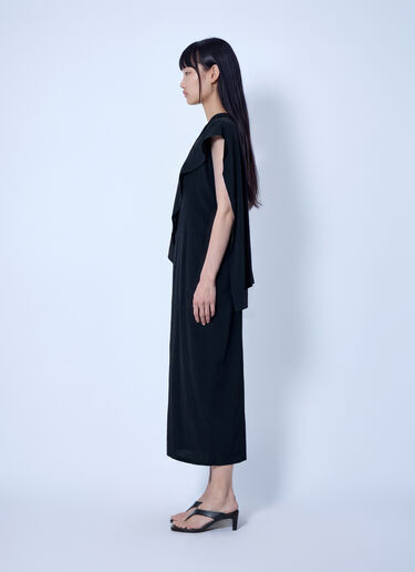Yohji Yamamoto Strap Slim Fit Dress Black yoy0263017