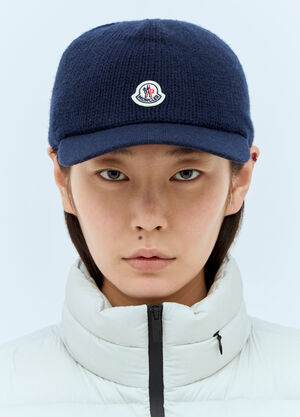 Moncler 니트 베이스볼 캡  블루 mon0257038