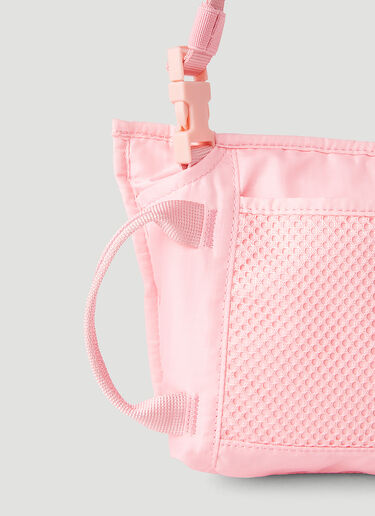 Acne Studios Logo Shoulder Bag Pink acn0245034