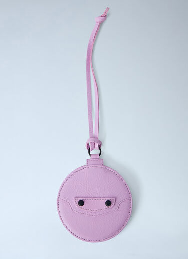 Balenciaga Le City Round Mirror Charm Pink bal0263046