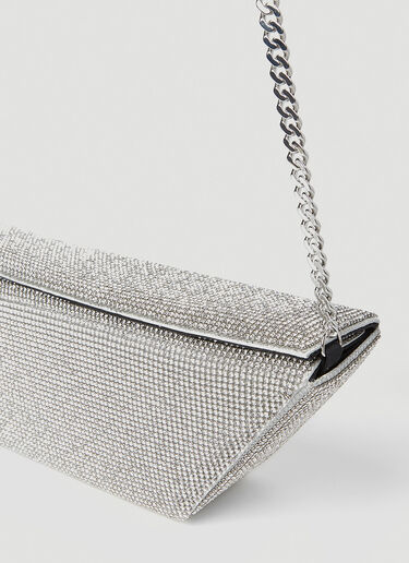 KARA Parallelogram Shoulder Bag Silver kar0252010