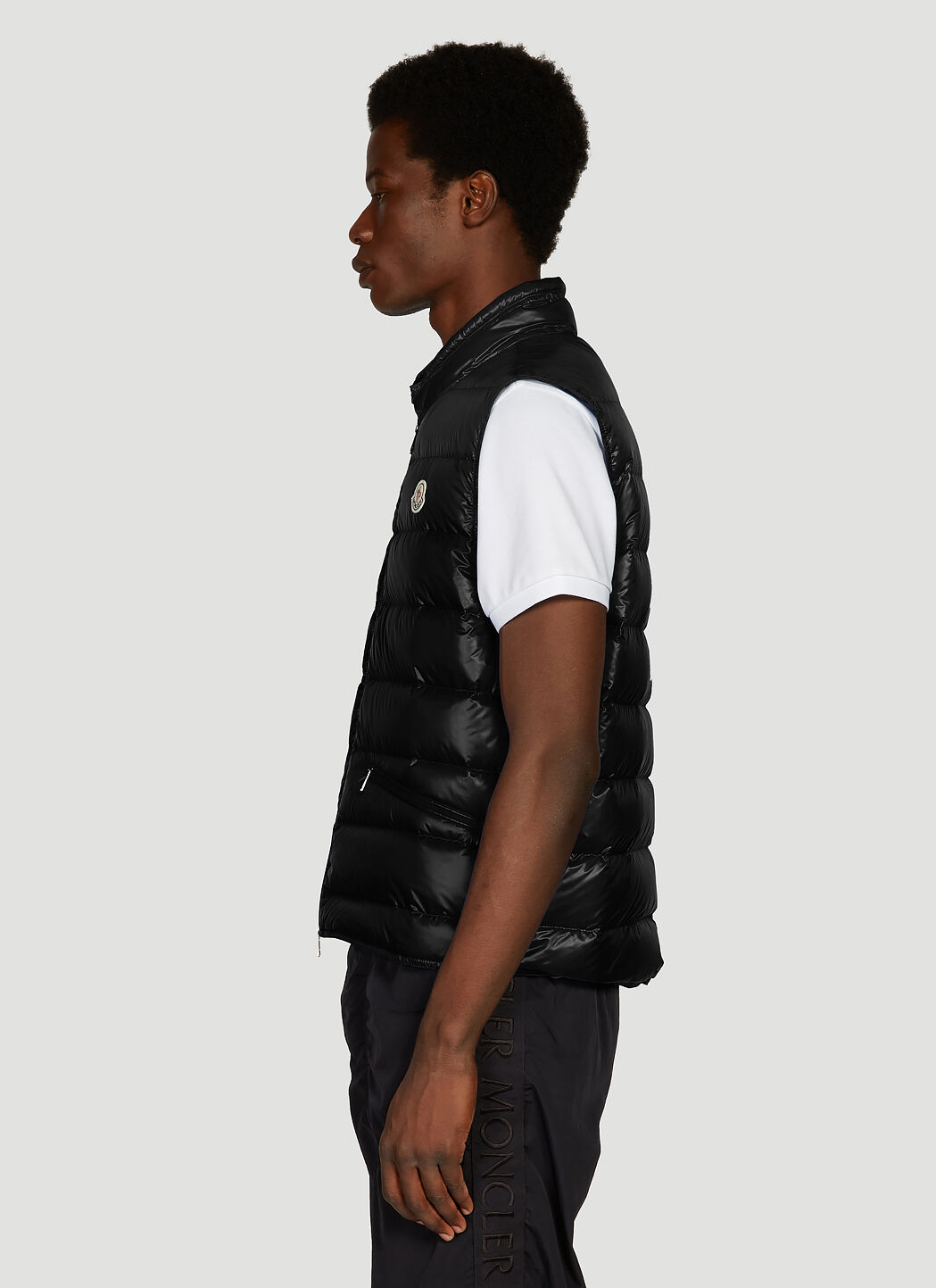 Moncler gilet mens sale deals