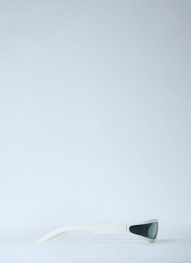 Rick Owens Fog Sunglasses White ric0163043