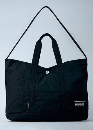 Comme des Garçons Homme Logo Print Tote Bag Black cdh0160010