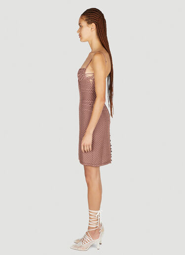 Isa Boulder Braided Dress Brown isa0251007