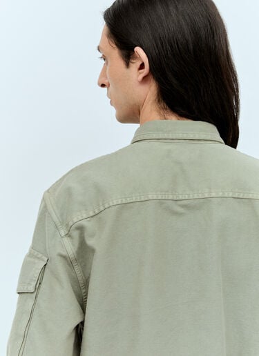 Dries Van Noten Century Overshirt Grey dvn0156018