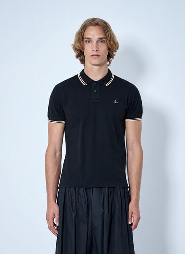 Vivienne Westwood Classic Polo Shirt Black vvw0165007