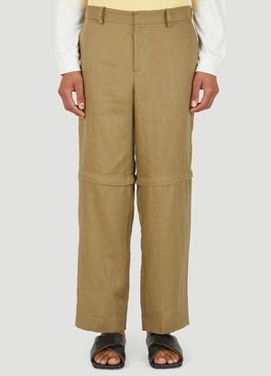 Wynn Hamlyn Zip Off Cargo Trouser Beige wyh0148001