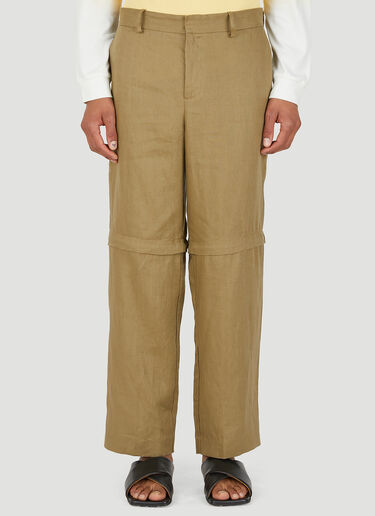 Wynn Hamlyn Zip Off Cargo Trouser Beige wyh0148001