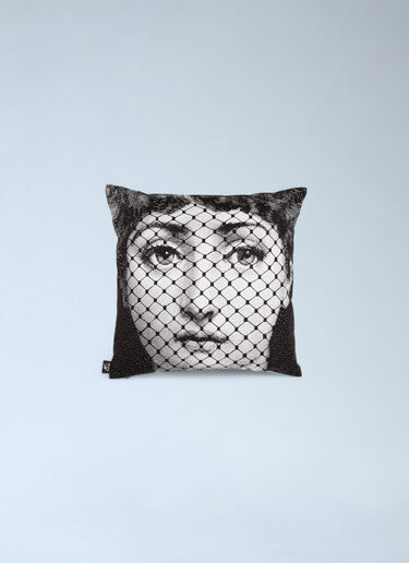 Fornasetti Burlesque Cushion White wps0691811
