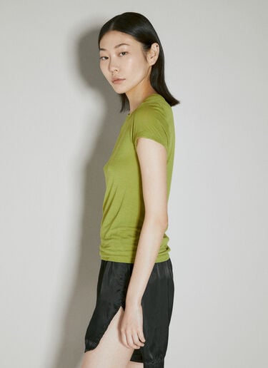 ジャージー T シャツ Rick Owens ジャージー T シャツ グリーン ric0253020