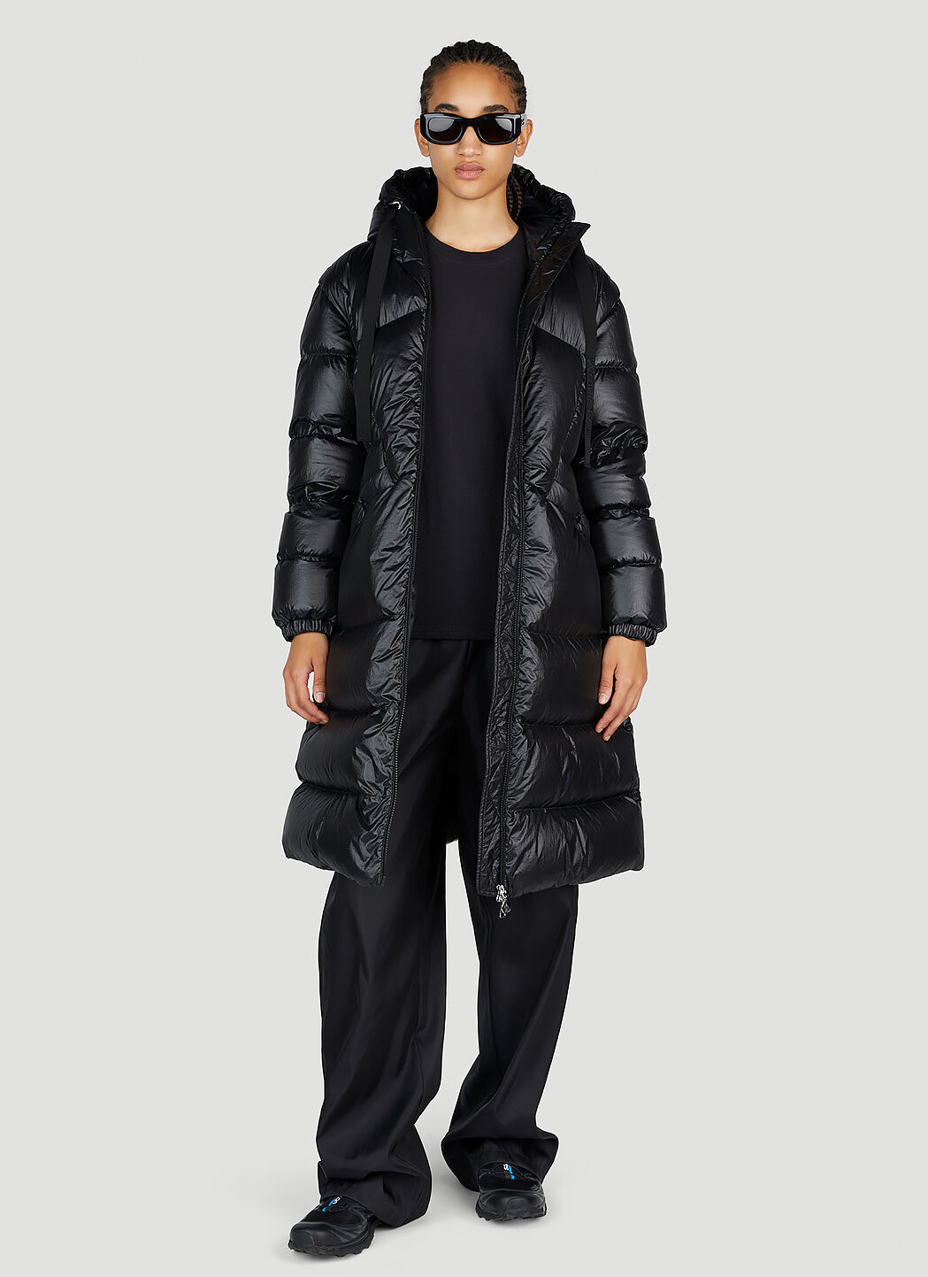MONCLER140cmダン美品 Moncler Women's' Selenga Long Down Coat in Black | LN-CC®
