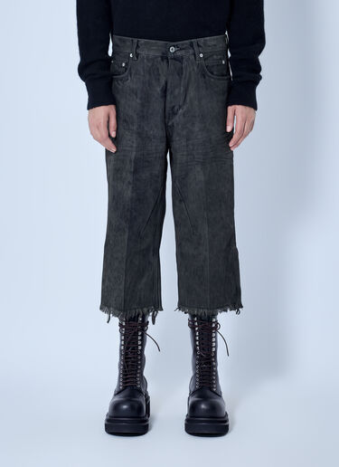 LN-CC® - Rick Owens: Bolan Cutoffs - Grey Rick Owens Bolan Cutoffs Grey ric0166002