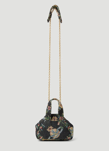 Vivienne Westwood 아카이브 야스민 핸드백 블랙 vvw0253034