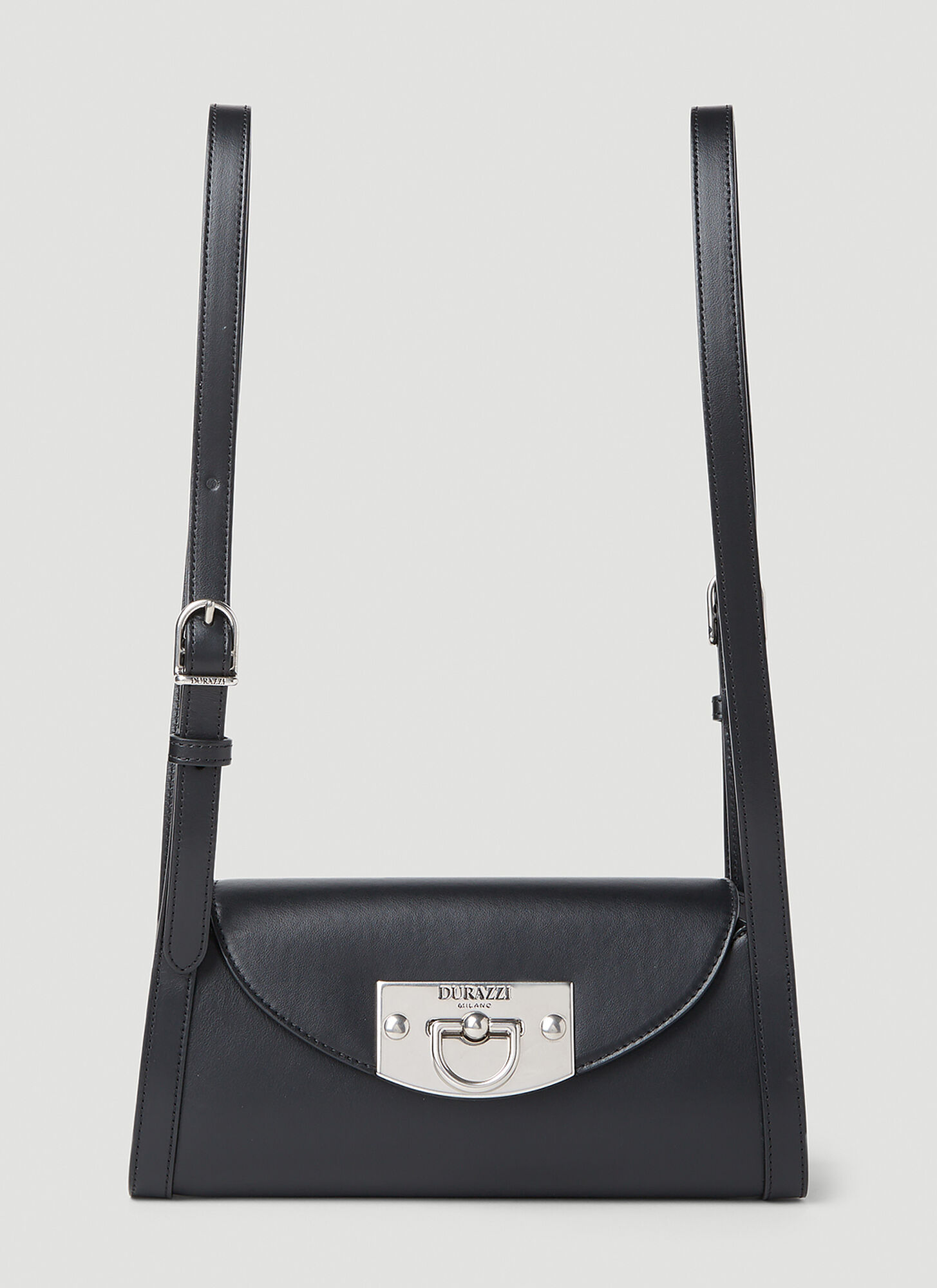 Durazzi Milano Roll Shoulder Bag In Black