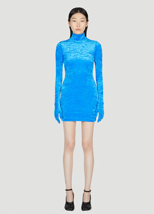Vetements Dress With Gloves Black vet0356003