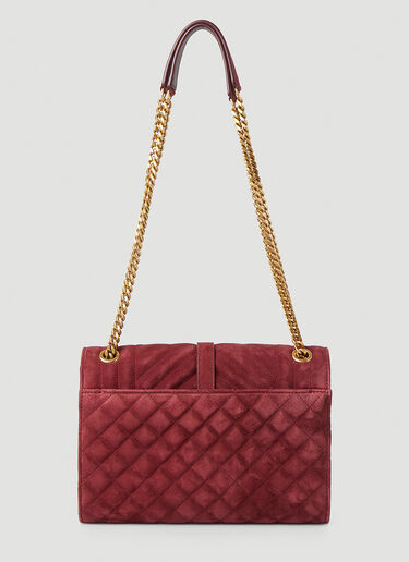 Saint Laurent Envelope Medium Shoulder Bag Red sla0247180