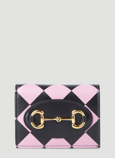 Gucci Horsebit 1955 卡包钱包 粉色 guc0247303