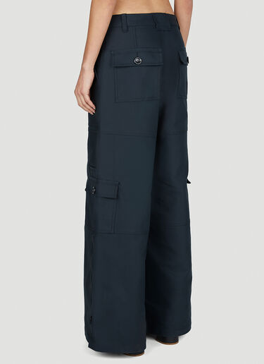 Marc Jacobs Wide Leg Cargo Pants Black mcj0251010