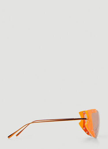 Paula Canovas del Vas 디아블로 바이저 선글라스 Orange pcd0250011