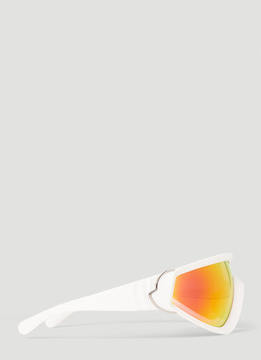 Moncler Wrapid Shield Sunglasses Orange mon0351007