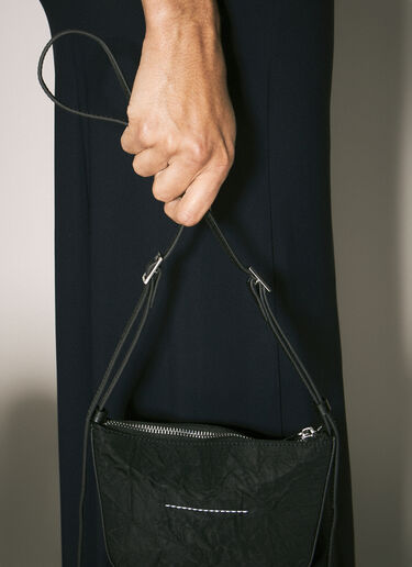 MM6 Maison Margiela Mini Numeric Nylon Shoulder Bag Black mmm0257016
