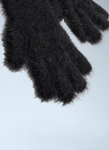 LN-CC® - Y-3: 3-Stripes Gloves - Black Y-3 3-Stripes Gloves Black yyy0265014