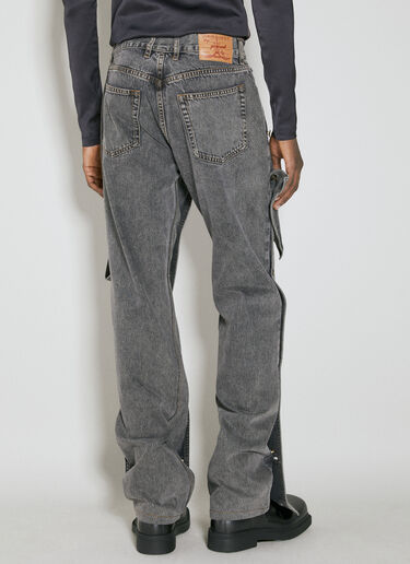 Evergreen Snap Off Jeans Y/PROJECT Evergreen Snap Off Jeans Black ypr0153007