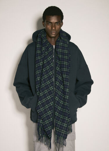 Balenciaga Unity Sports Icon Scarf Hooded Sweatshirt Dark Blue bal0157010