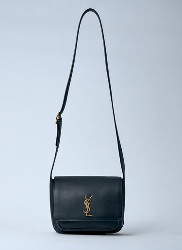 Saint Laurent Nikki 皮革马鞍包  黑色 sla0259101