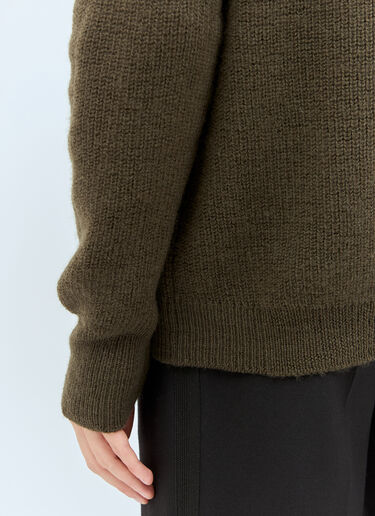 MHL by Margaret Howell カラーカーディガン カーキ mhl0158003