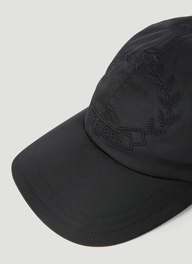 Burberry Oak Leaf Crest Baseball Cap Black bur0153050