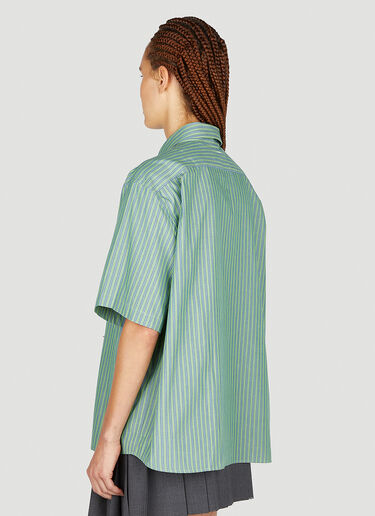 Acne Studios Striped Shirt Green acn0351010