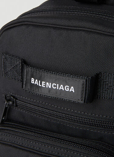 Balenciaga 아미 슬링 크로스바디 백 블랙 bal0151064