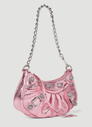 Balenciaga Le Cagole Mini Shoulder Bag Pink bal0250101