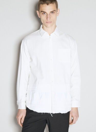 UNDERCOVER Lace Panels Shirt White und0153001