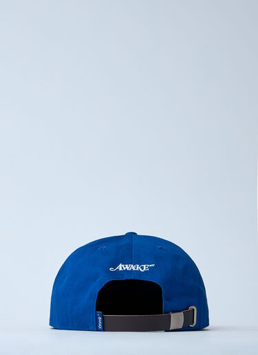 Awake NY Logo Motif Baseball Cap Blue awk0160003