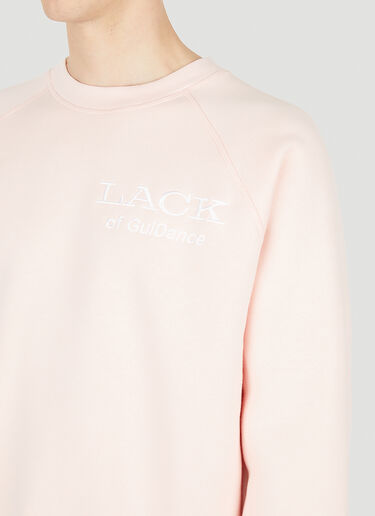 Lack of Guidance Alessandro Sweatshirt Pink log0150004