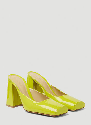 Tower High Heel Mules Bottega Veneta Tower High Heel Mules Green bov0247034